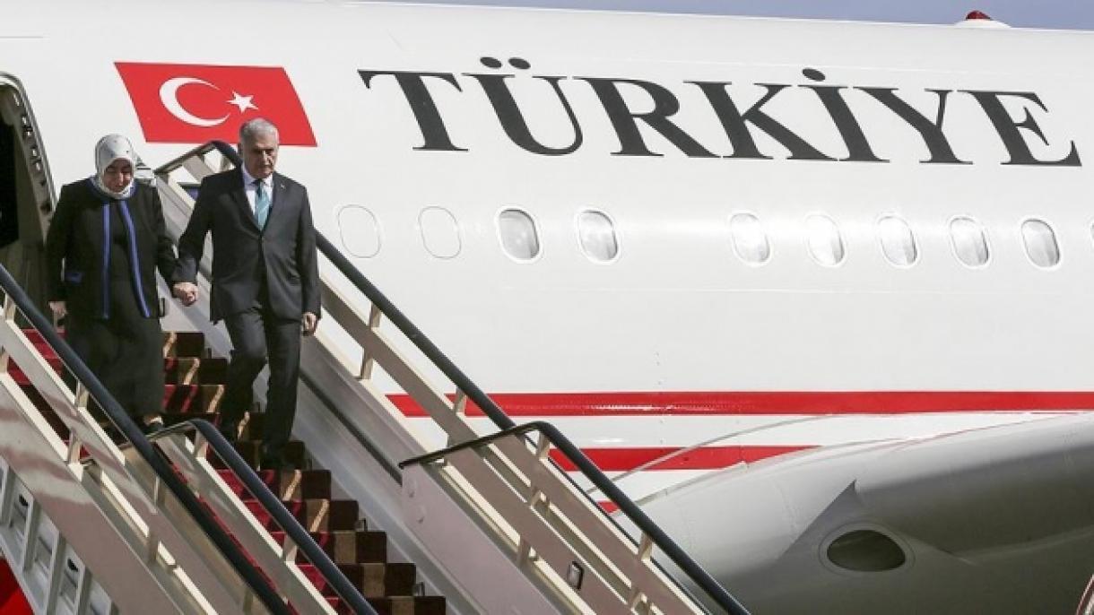 Премиерът Йълдъръм се завърна в Анкара...