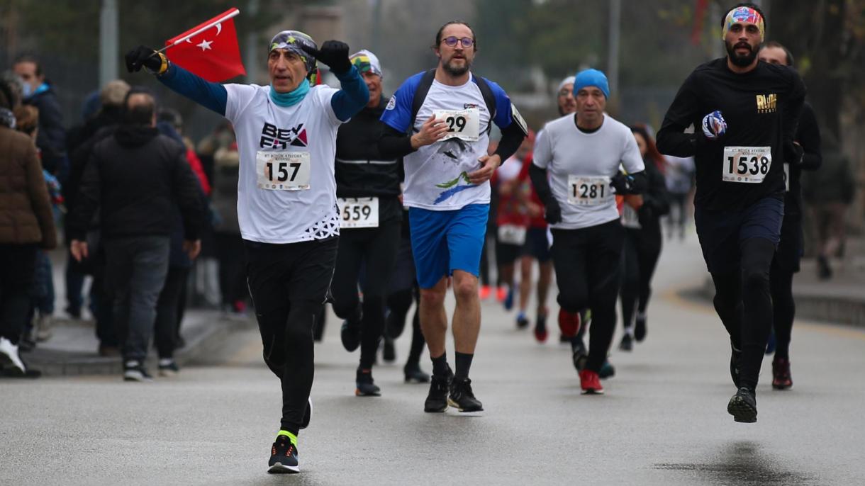 Anqarada 87-Buyuk Otaturk maratoni o'tkazildi
