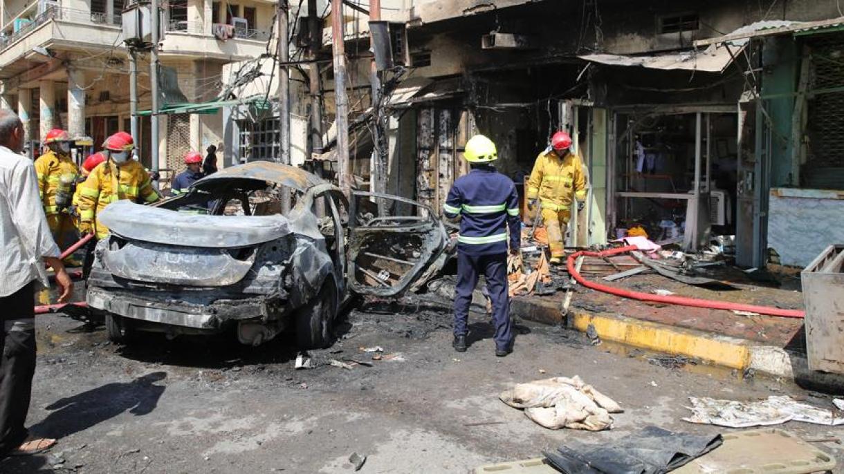 عراق:ریستوران میں بم حملہ،5 ہلاک درجنوں زخمی