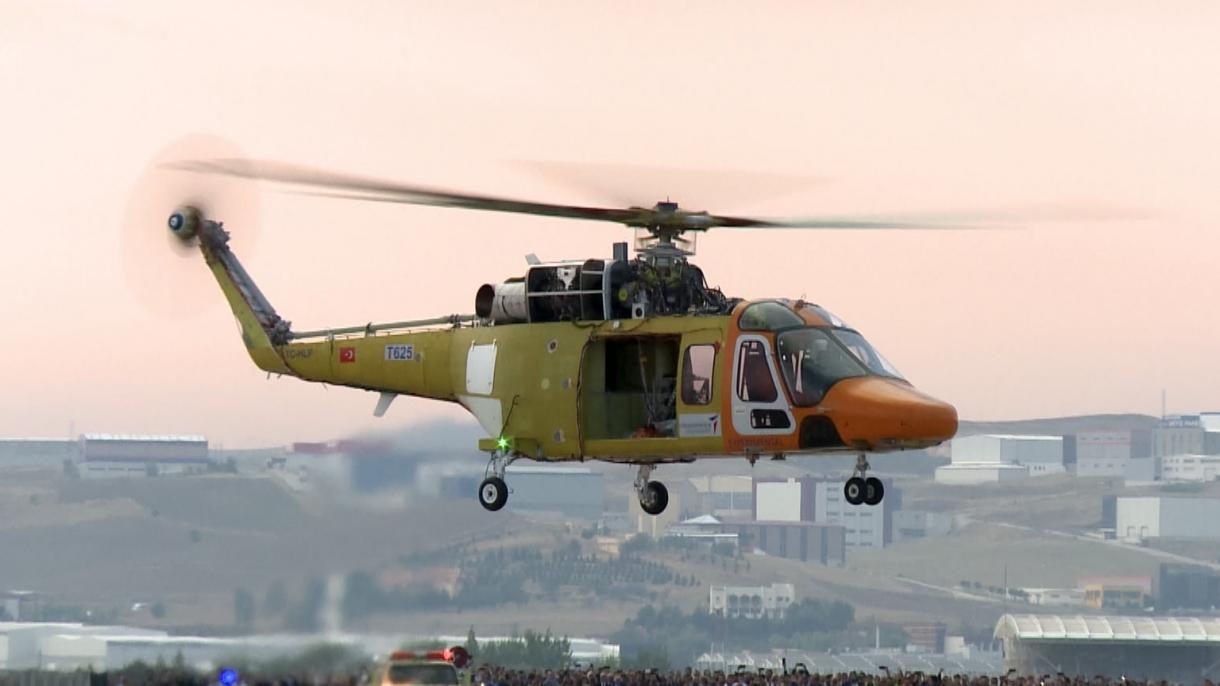 土耳其T625国产直升机首次试飞