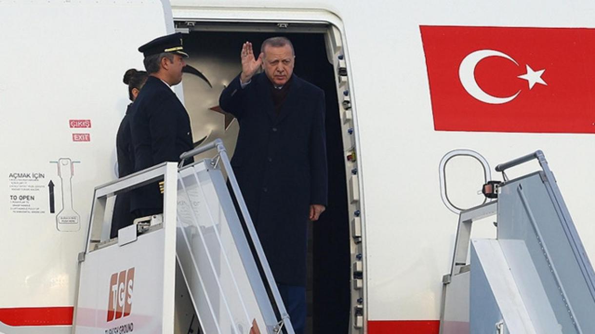 Il presidente Erdogan si reca in visita ufficiale negli Emirati Arabi Uniti