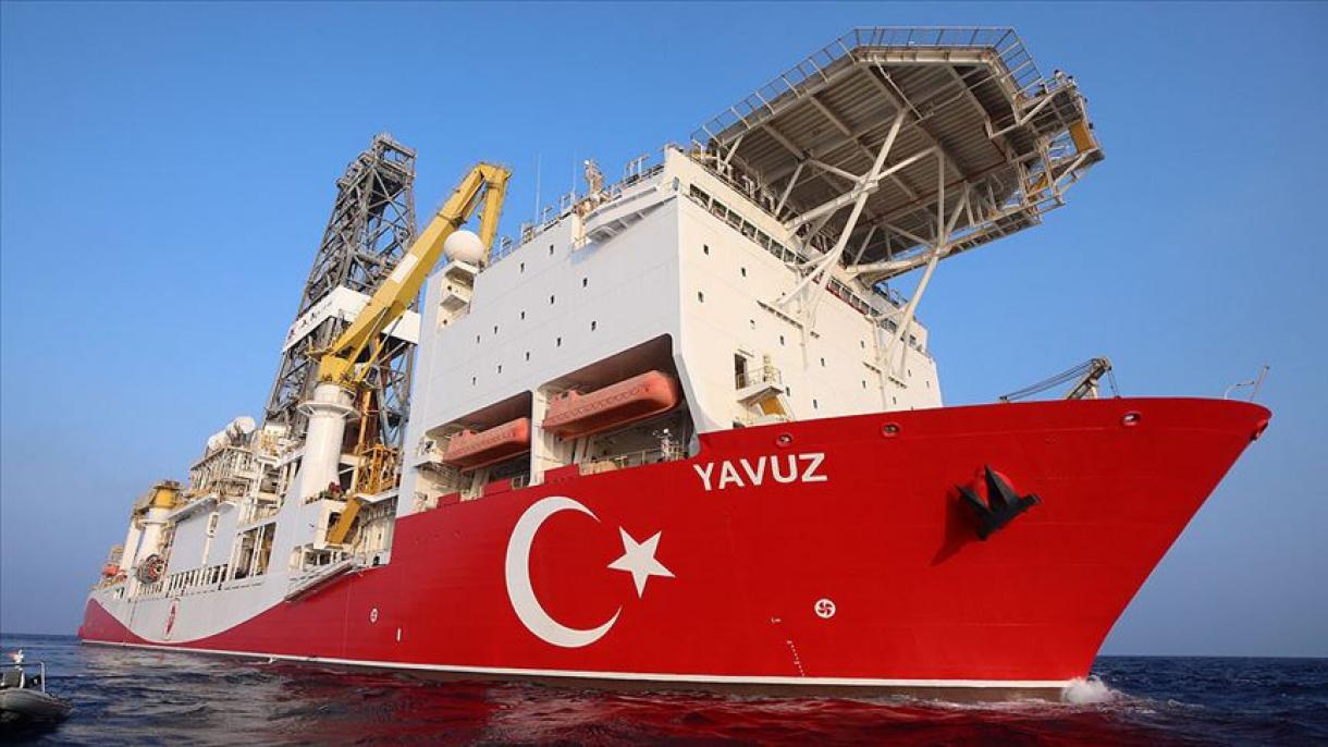 Turkiya, “Yavuz” burg‘ulash kemasi uchun yangi NAVTEX e’lon qildi