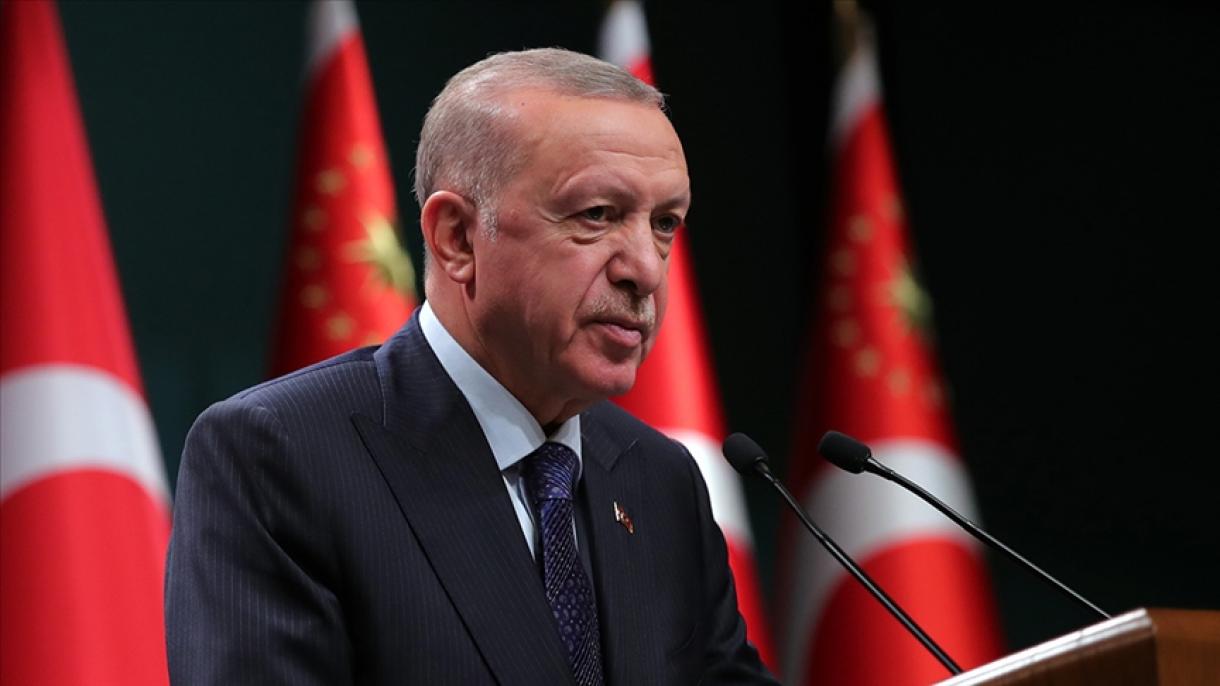 Prezident Erdogan Mewlüde Gençiň ýogalmagy sebäpli gynanç ýüzlenmesini çap etdi