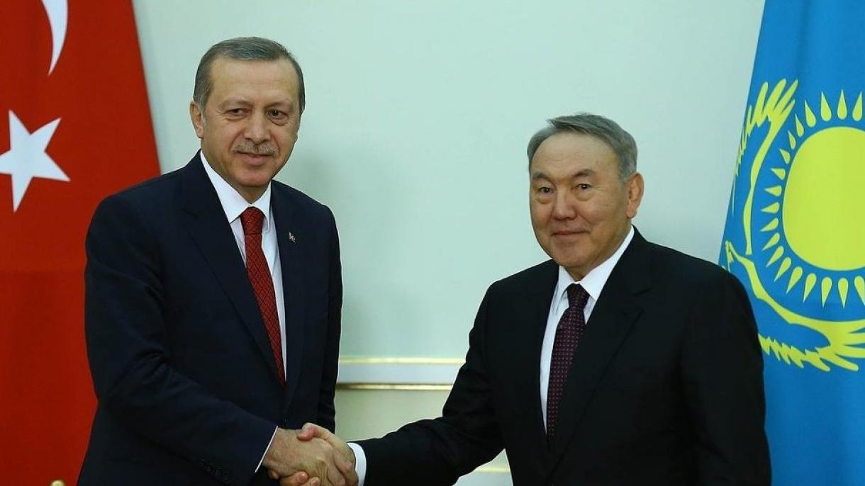 گفتگوی تیلفونی اردوغان و نظربایف