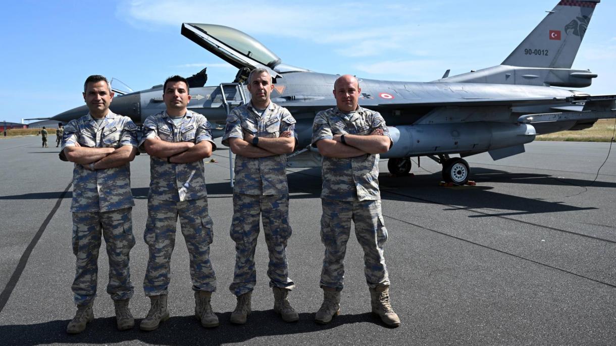 Piloții turci au fost lăudați în cadrul exercițiului Air Defender 2023