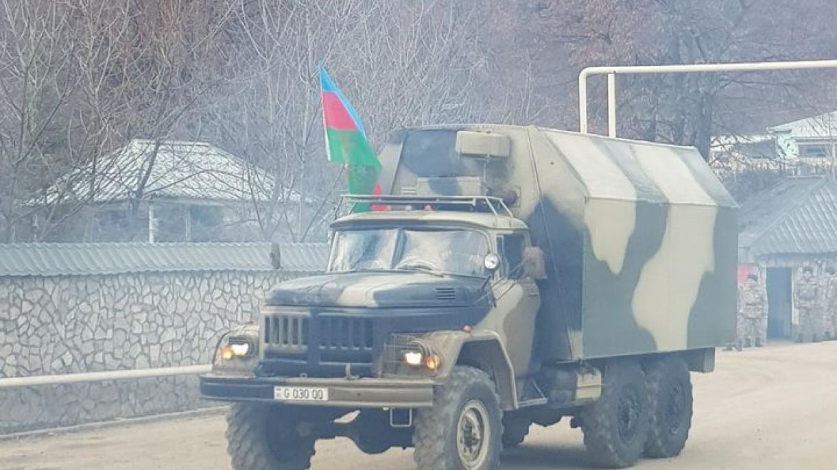 阿塞拜疆军队进入凯勒贝奇尔