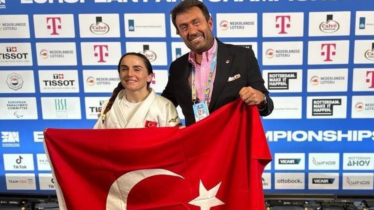 Medalie de aur de la Döndü Yeșilyurt la Campionatul European Paralimpic de Judo