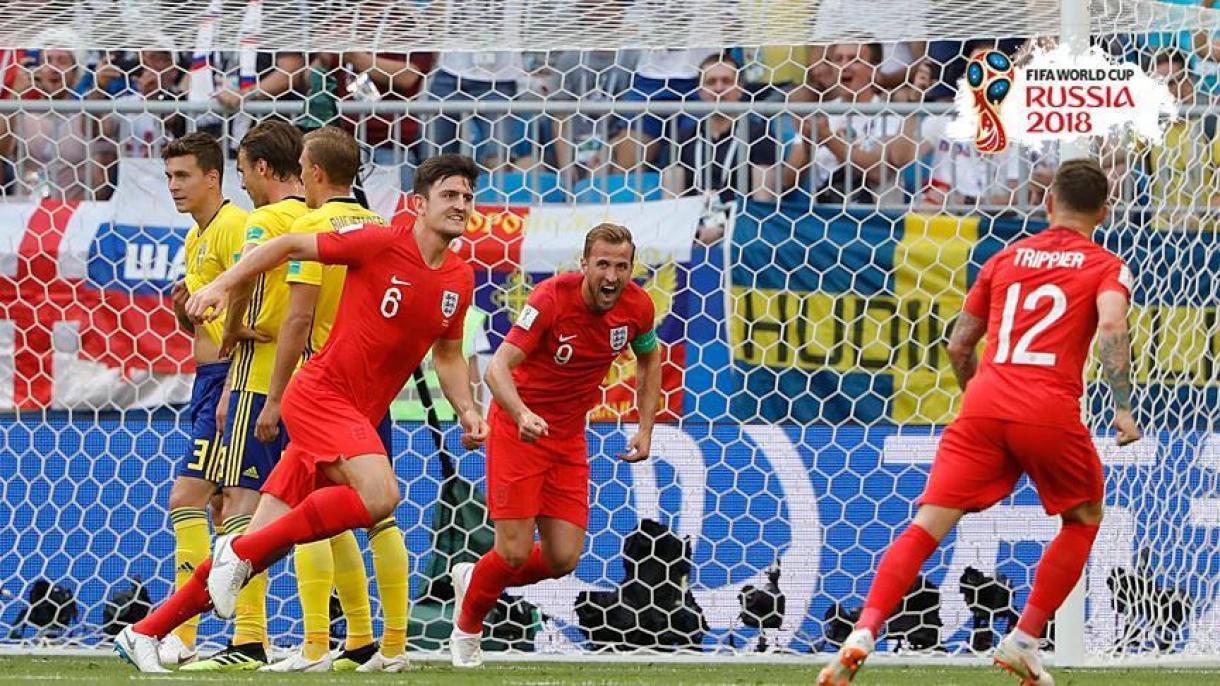 انگلستان در مرحله نیمه نهایی جام جهانی 2018