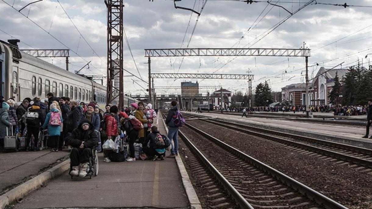 بمباران 5 ایستگاه راه‌‌آهن دیگر اوکراین توسط نیروهای روسیه