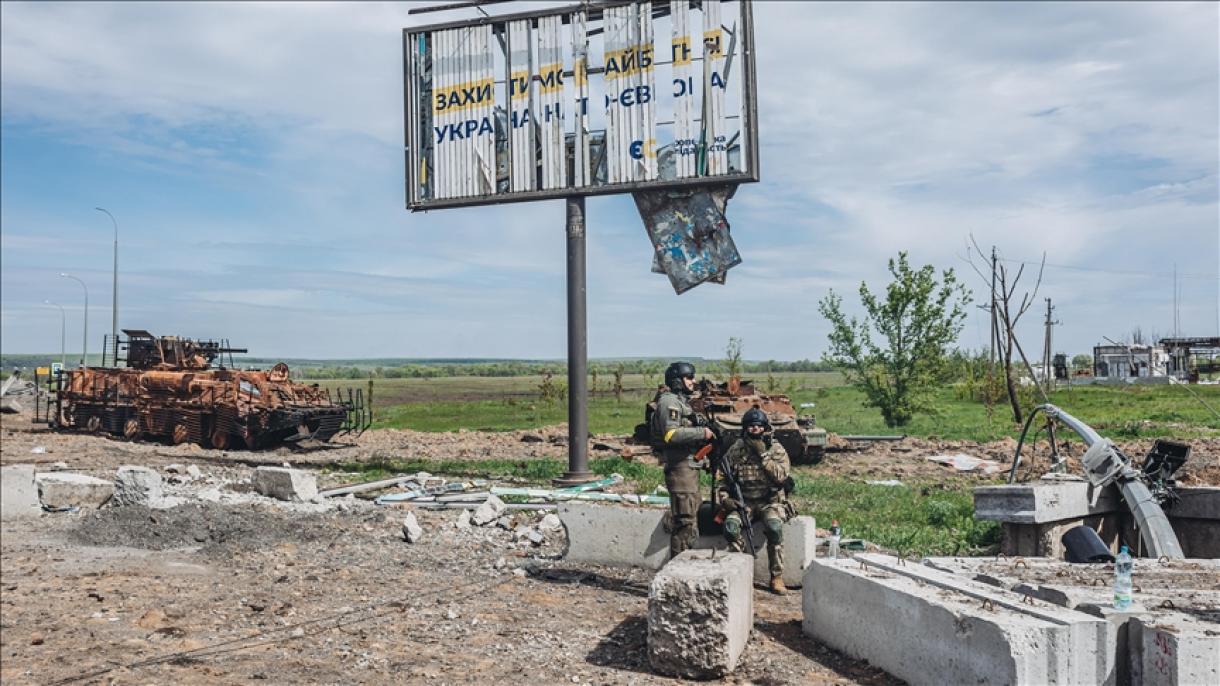 عقب‌نشینی سربازان روس از شهرک نیکولایفکا در منطقه خرسون