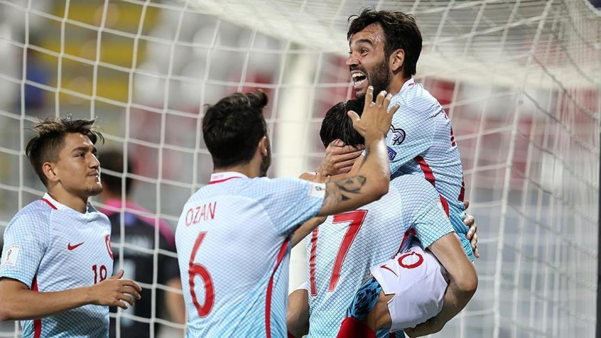 پیروزی تیم فوتبال ترکیه بر کوزوو در مرحله مقدماتی جام جهانی