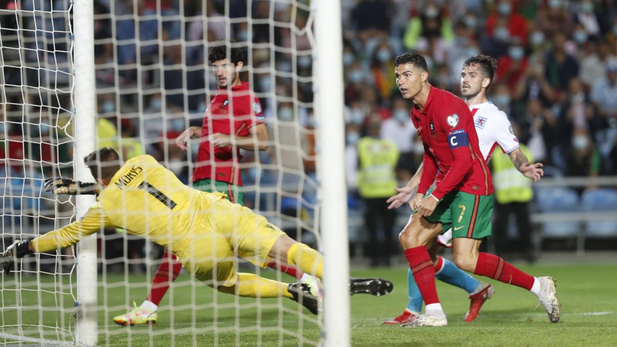 葡萄牙在世界杯预选赛以5比0战胜卢森堡