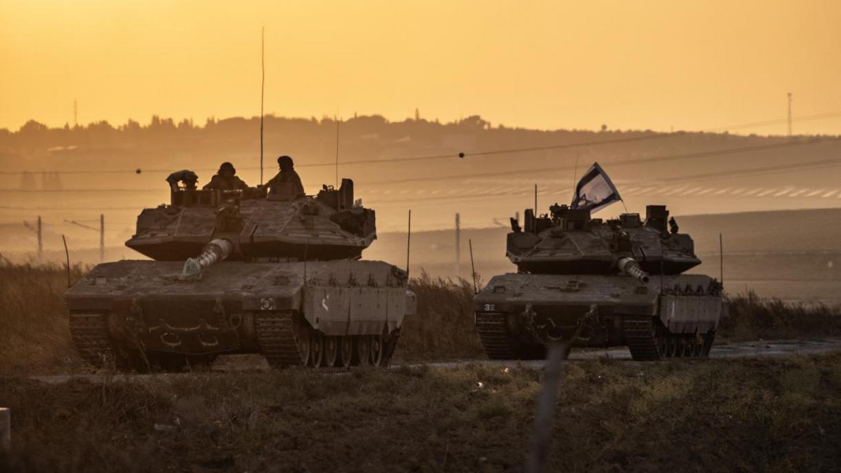 Израиль Газага артиллериялык бөлүктөрүн жылдырып жатканын жарыялады