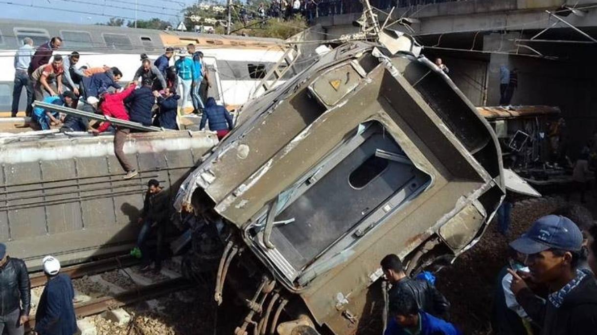 Acidente de comboio faz pelo menos 6 mortos em Marrocos