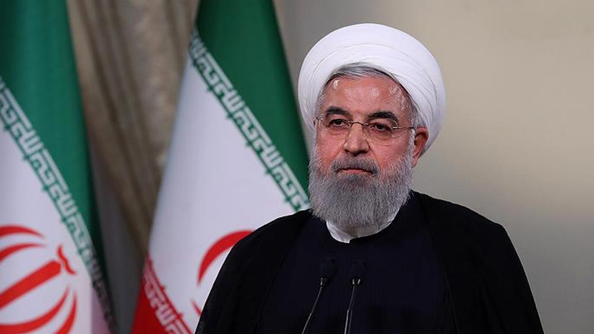 Hasan Ruhani ABŞ-niň embargolaryna nägilelik bildirdi