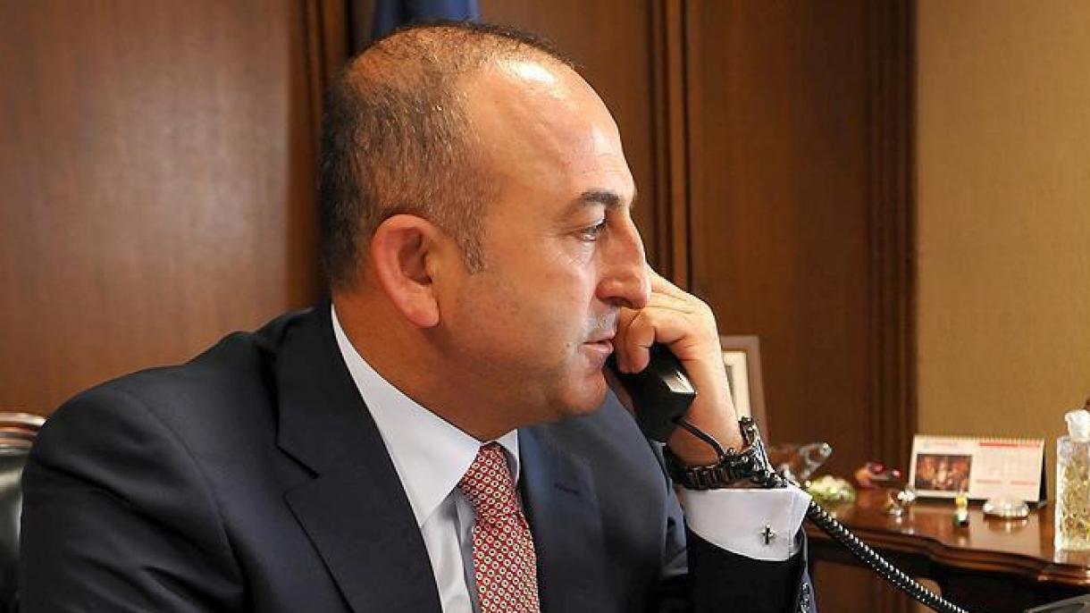 تلفنهای تبریک به وزیر امور خارجه ترکیه