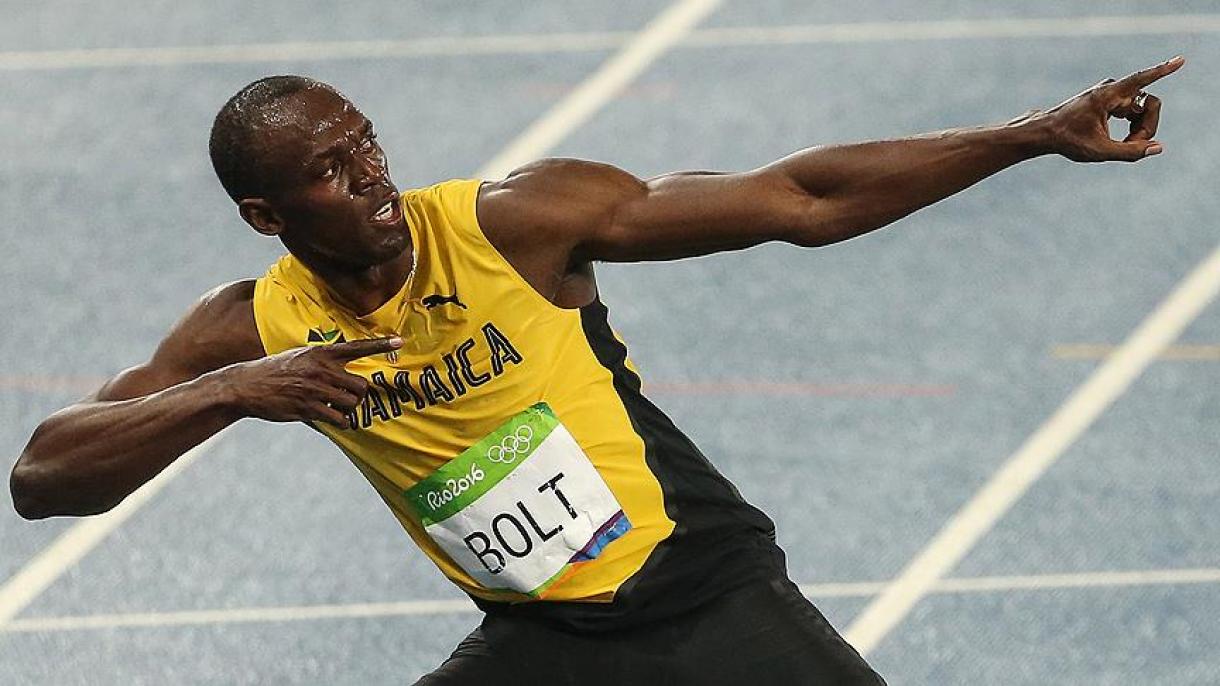 Usain Bolt futballozik a „Soccer Aid” című segélymérkőzésen
