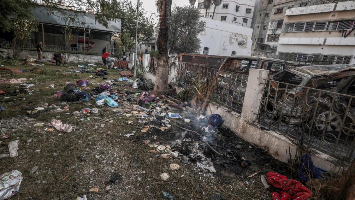 Израиль дүйнө жүзүн каратып туруп оорукананы бомбалады