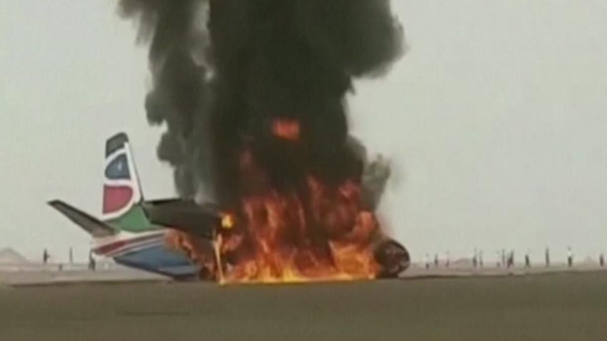 سقوط هواپیمای مسافربری در سودان جنوبی