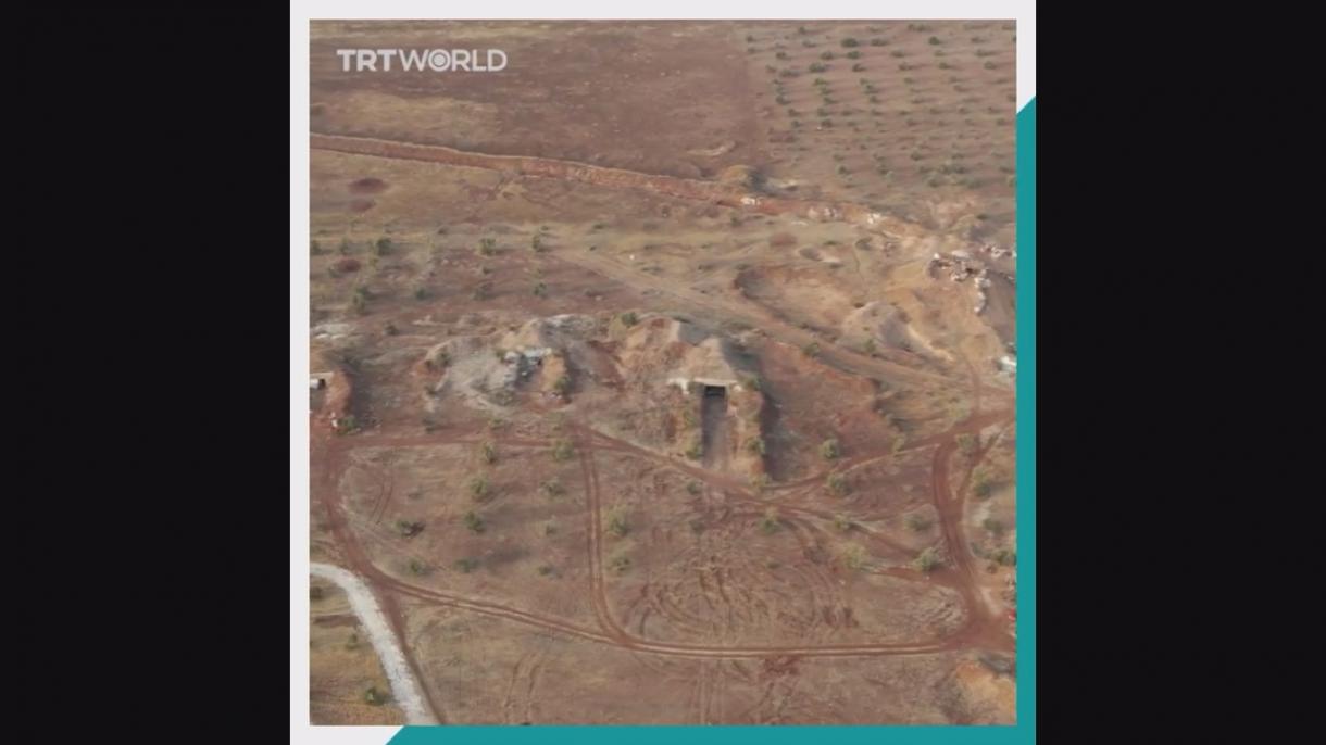 A drón felvételek is felfedték az YPG/PKK terrorszervezet által Szíriában ásott alagútakat