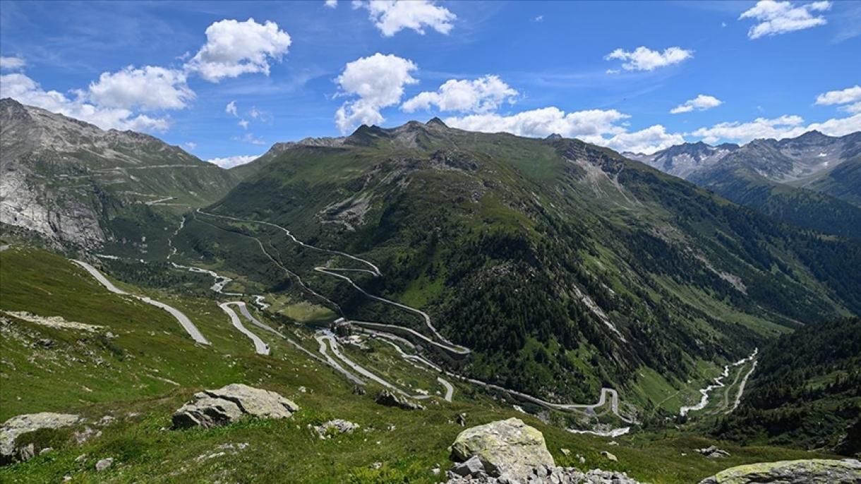 Los Alpes suizos registra récord de calor en enero