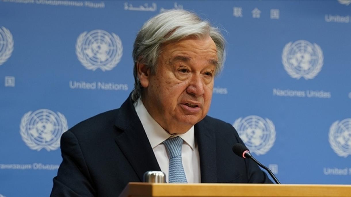 ابراز امتنان  منشی عمومی سازمان ملل از تورکیه برای تلاش در چارچوب توافقنامه کریدورحبوبات وغله جات