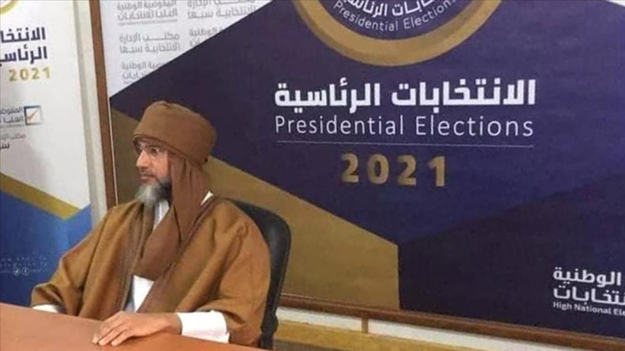 پسر قذافی نامزدی خود در انتخابات ریاست جمهوری لیبی را اعلام کرد