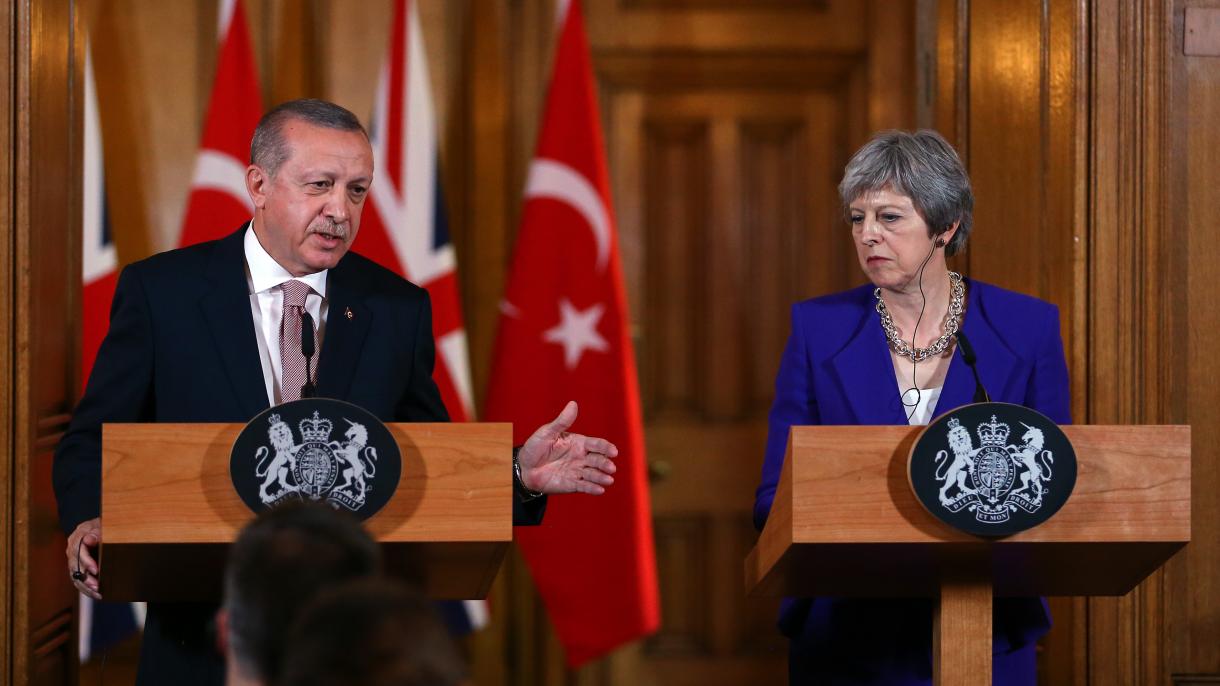 Prezident Erdo’g’an,Buyuk Britaniya Bosh vaziri Theresa May bilan telefon orqali uchrashdi