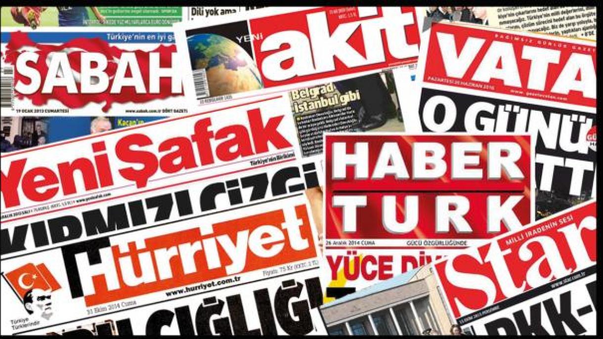 مطبوعات ترکیه دوشنبه 5 مارس 2018