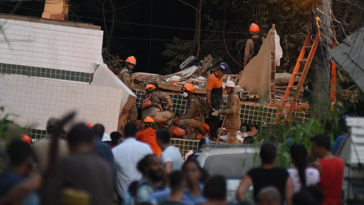 Két épület összeomlott Brazíliában: 2 halott