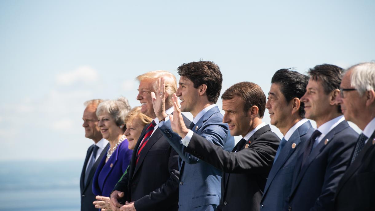 Kanadada G7 liderler maslahaty geçirilýär