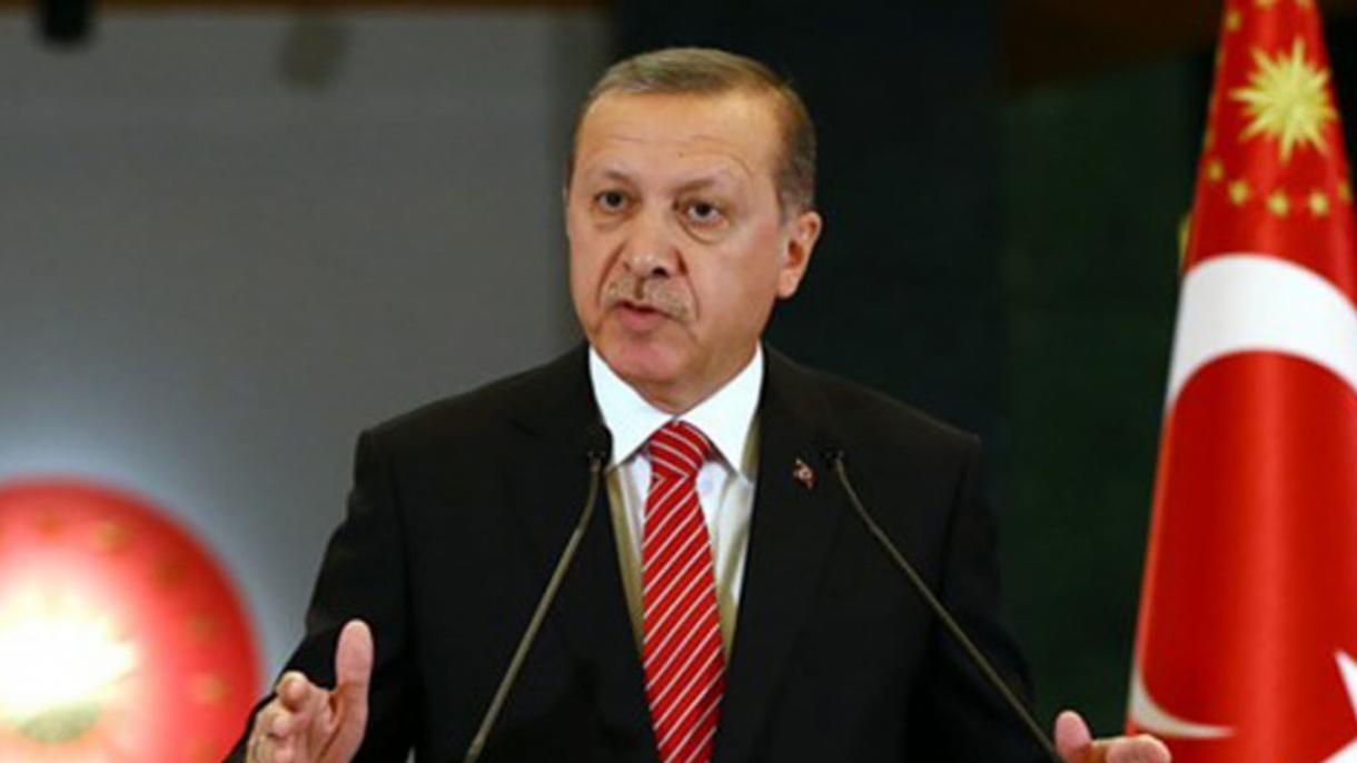 اردوغان: "رمز پیروزی این ملت در آن است که همیشه دو گزینه در پیش رو دارد؛ یا مرگ تا استقلال"