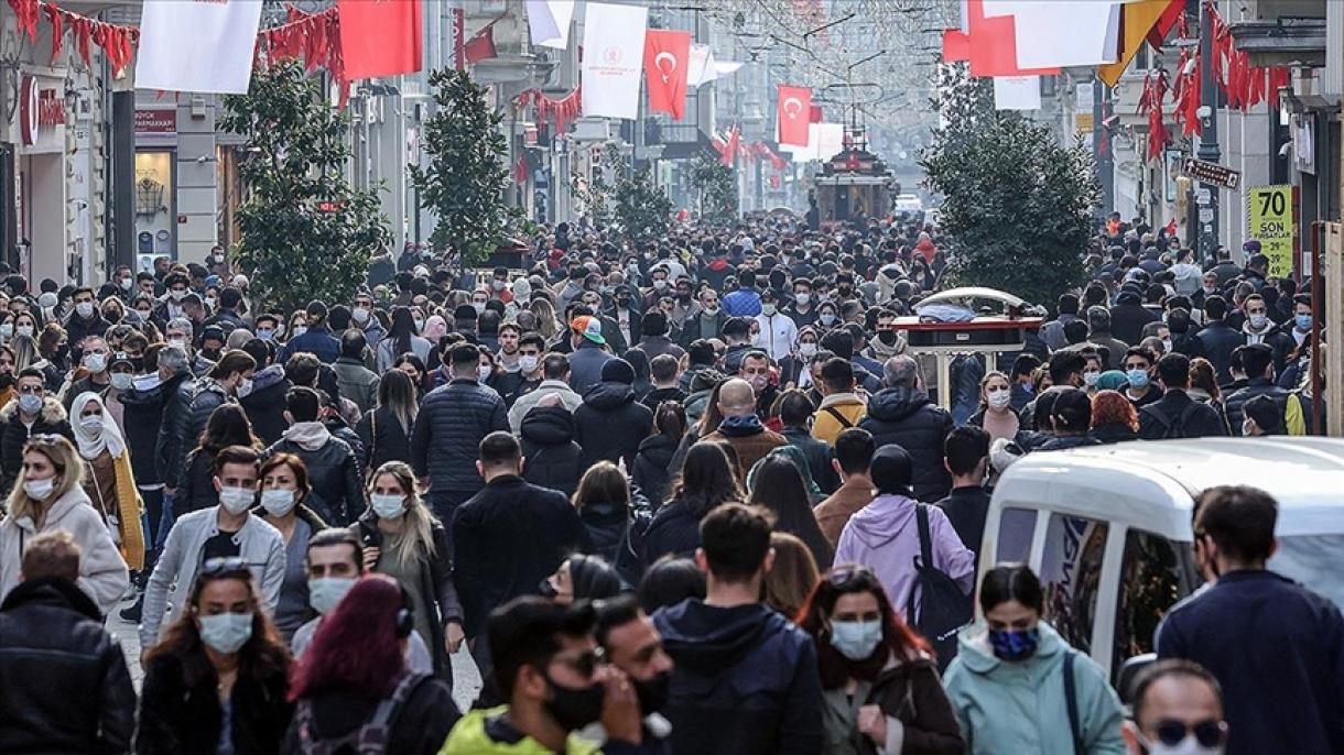 Населението на Турция се е увеличило с над 1 милион души през 2021 година