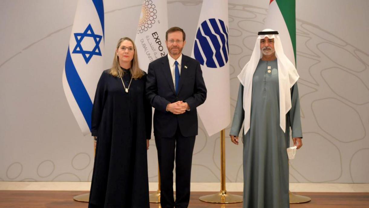 El presidente israelí Herzog está en los Emiratos Árabes Unidos