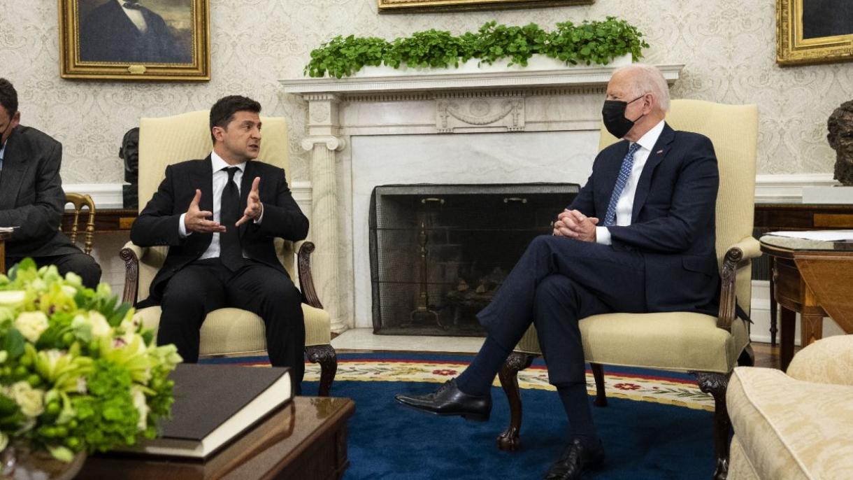 Liderul american s-a întâlnit cu omologul său ucrainean