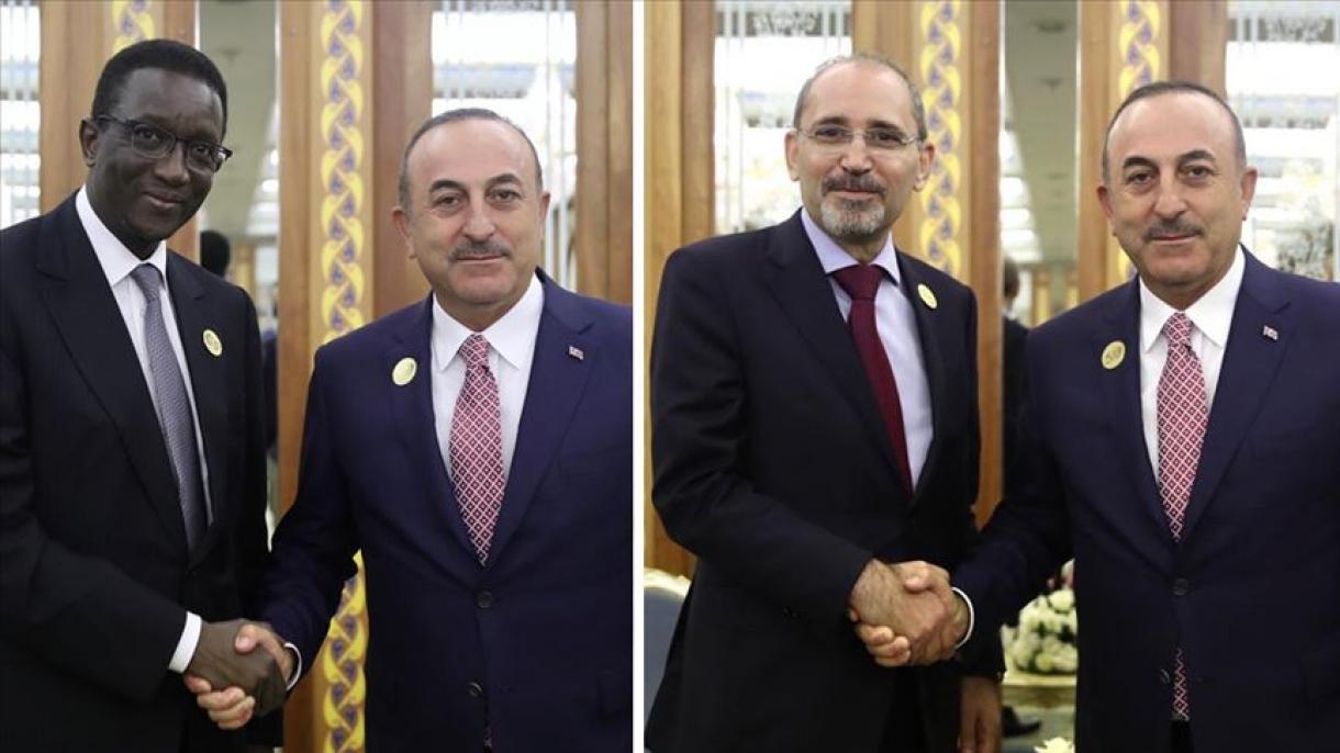 دیدار و گفتگوی وزرای خارجه ترکیه، سنگال و اردن