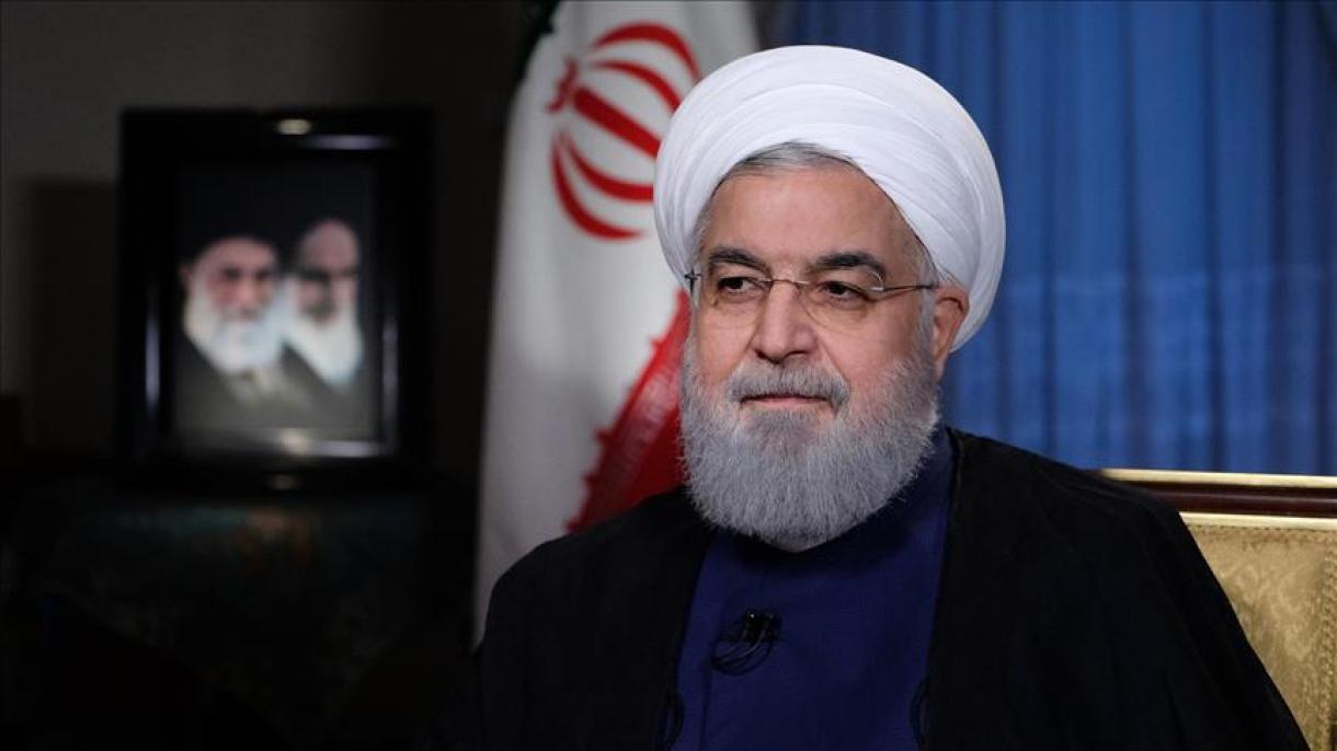 دیدار حسن روحانی رئیس جمهور ایران با رئیس صندوق بین المللی پول
