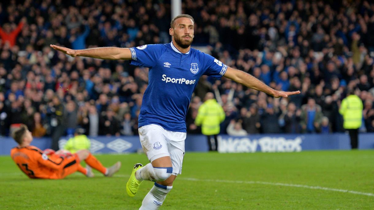 Cenk Tosun a marcat un gol în meciul Everton - Crystal Palace