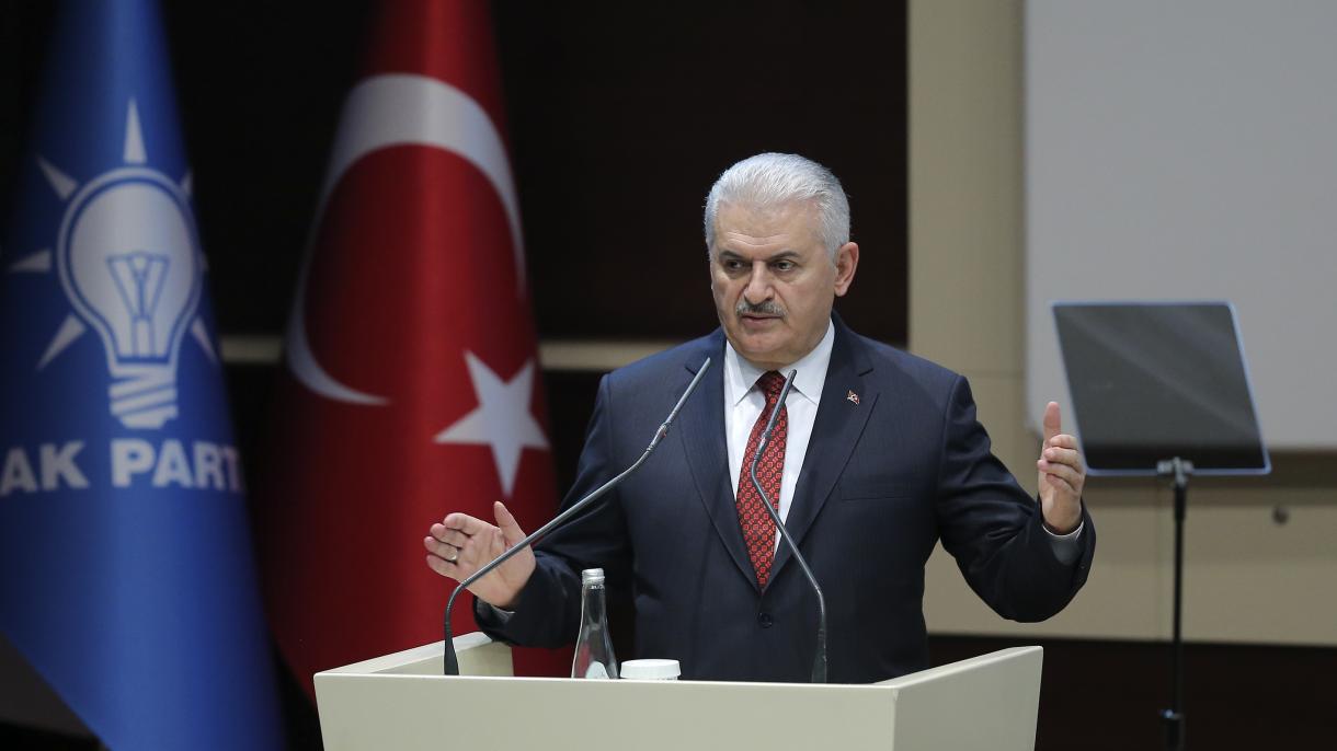 Baş nazir Binali Yıldırım Trumpa çağırış edib