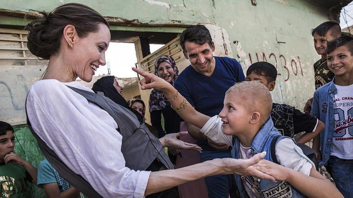 فراخوان آنجلینا جولی از جامعه جهانی برای کمک به پناهجویان در عراق