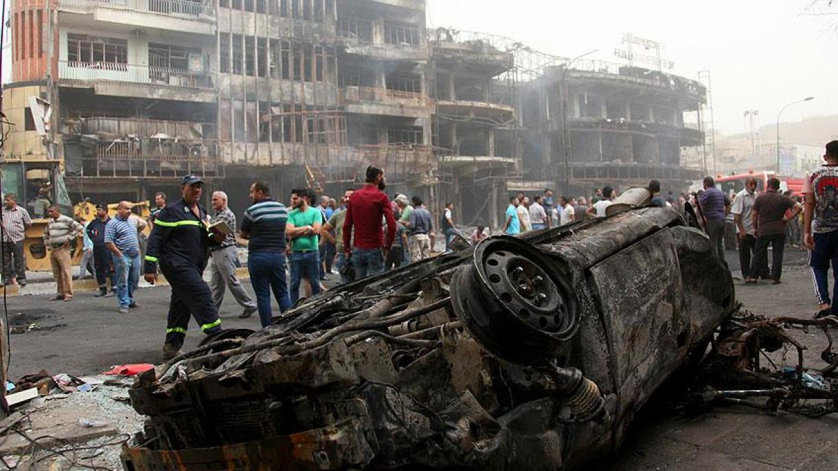 Véres merénylet Bagdadban: 84 halott, 133 sebesült