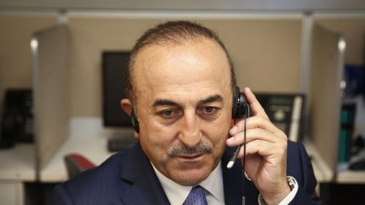 گفت‌وگوی تلفنی چاووش‌اوغلو با نخست‌وزیر اقلیم کرد شمال عراق