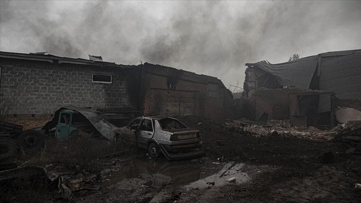 俄罗斯对乌克兰卡拉马托尔斯克市实施导弹袭击
