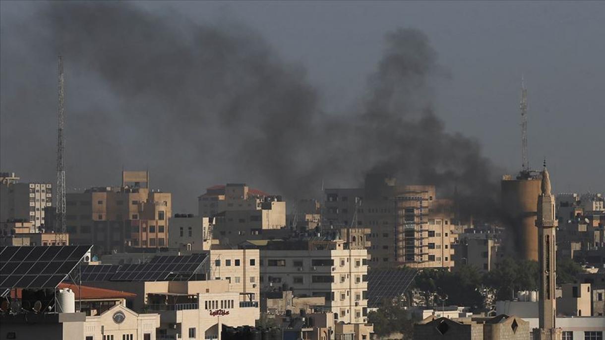 بمباران غزه از سوی طیاره های جنگی اسرائیلی
