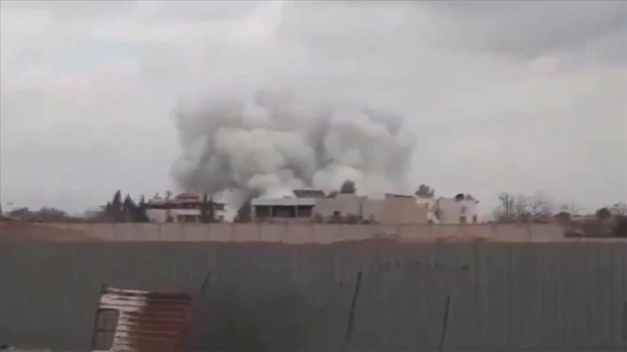 Израел нанесе въздушен удар срещу предградие на Дамаск