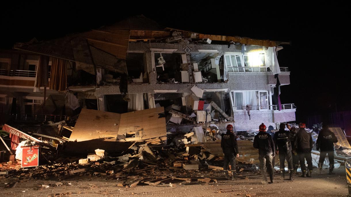 土耳其哈塔伊省接连发生两次地震
