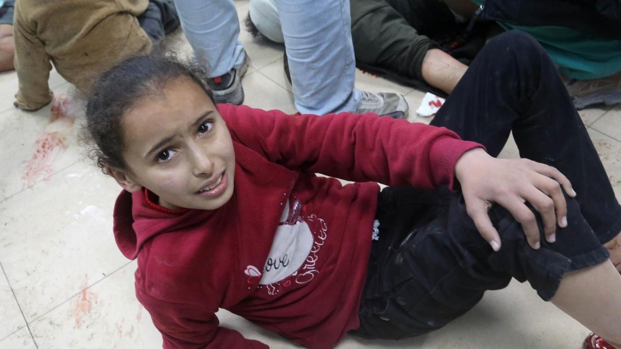 حملات بی‌رحمانه اسرائیل به کودکان در عزه