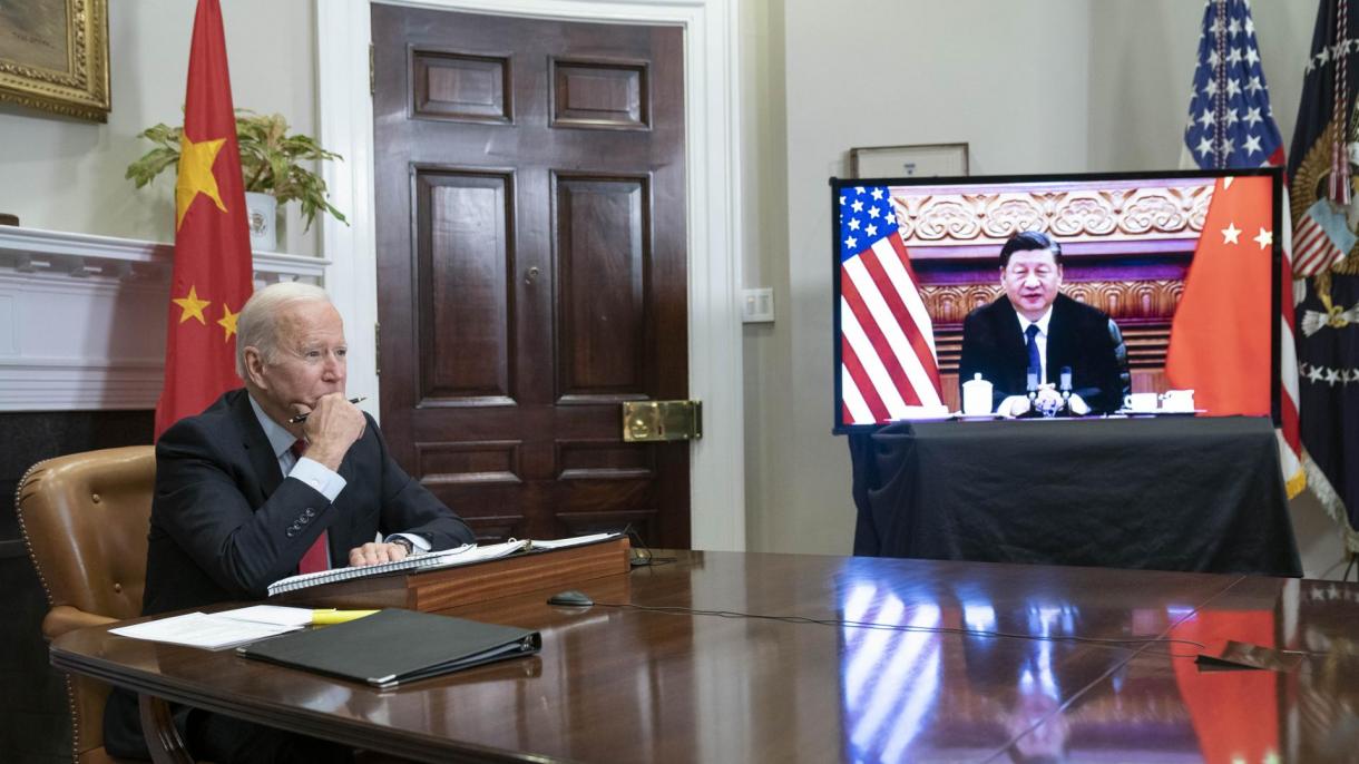 اولین دیدار مجازی رهبران آمریکا و چین