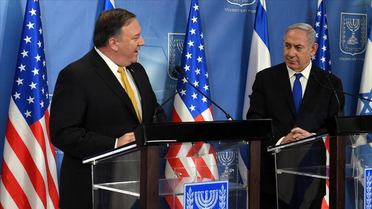 امریکی وزیر خارجہ کی اسرائیلی وزیر اعظم سے ملاقات