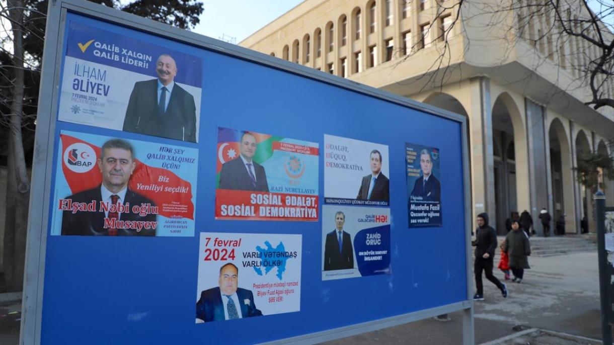 Азербайжанда президенттик шайлоо үчүн добуш берилүүдө